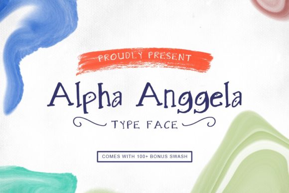 Alpha Anggela: A Handwritten Font for Unique Branding