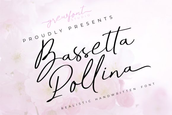 Bassetta Pollina: A Font for Elegant Campaign Designs