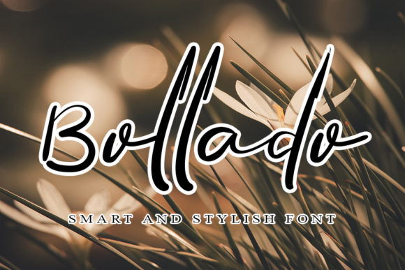 Bollado: A Charming Font for Editorial Elegance