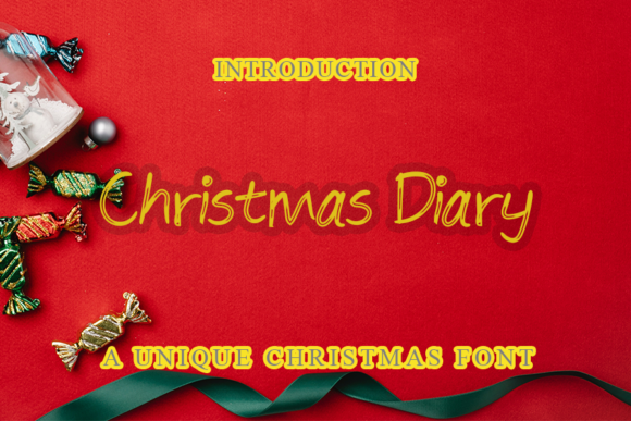 Christmas Diary: A Handwritten Font for Joyful Holiday Creations
