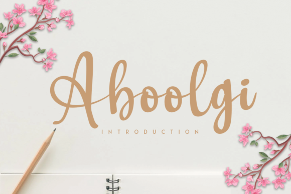 Discover Aboolgi: The Elegant Handwritten Font for Editorial Design