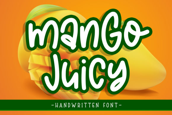 Discover Mango Juicy: A Refreshing Handwritten Font