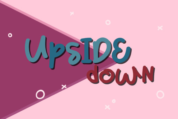 Discover the Charm of Upside Down: A Versatile Handwritten Font