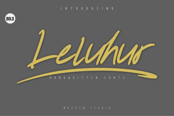 Elevate Your Brand with Leluhur Bold: A Premium Font for Business