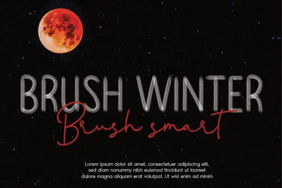 Enhance Your Brand with Brush Winter Font