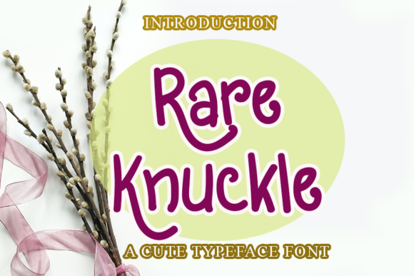 Enhance Your Brand with Rare Knuckle Font