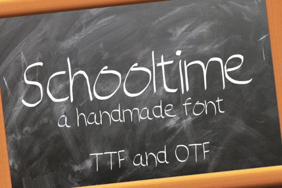 Enhance Your Campaigns with Schooltime Font