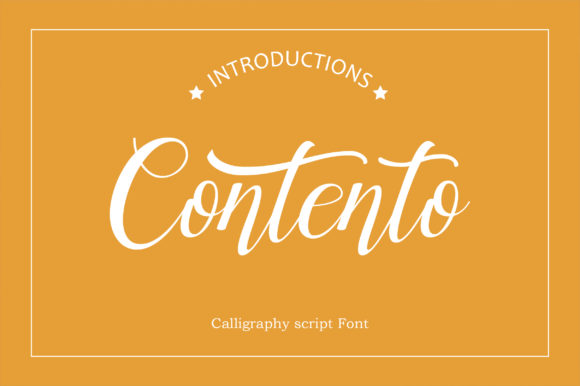 Enhance Your Editorial Design with Contento Font
