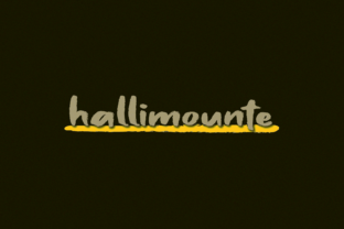 Enhance Your Editorial Design with Hallimounte Font