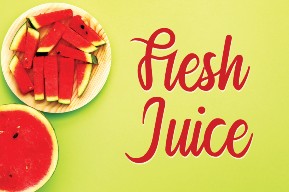 Enhance Your Web Design with Fresh Juice Font