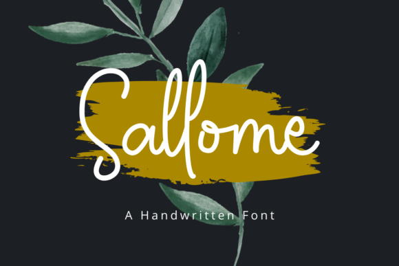 Enhancing Your Web Design with Sallome Font