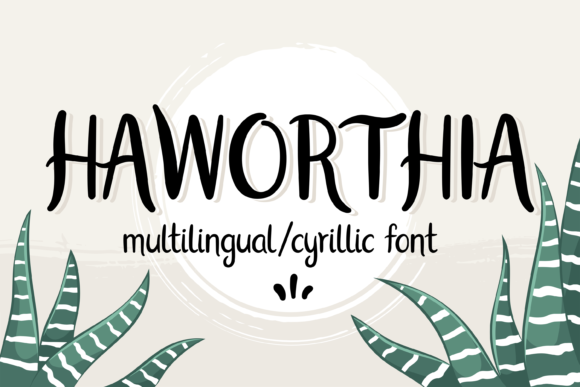 Haworthia: A Handwritten Font for Editorial Elegance