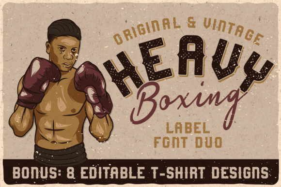 Heavy Boxing: A Stylish Typeface for Editorial Design