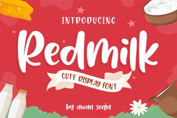 Redmilk: The Handwritten Font Perfect for Creative Makers