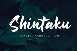 Shintaku: A Charming Script Font for Crafters