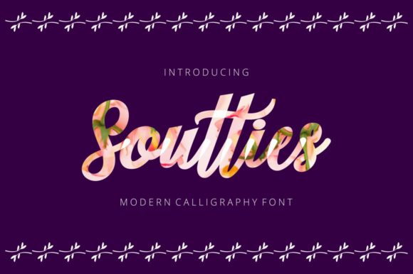 Soulties: A Nostalgic Script Font for Editorial Charm