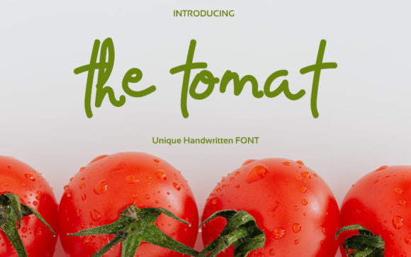 The Tomat: A Versatile Handwritten Font for Creative Campaigns