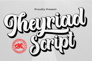Theyriad: A Timeless Script Font for Elegant Branding