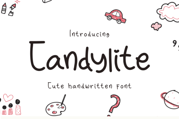 Transform Your Brand with Candylite: A Quirky Handwritten Font