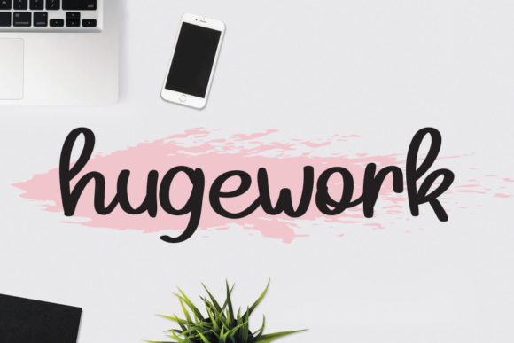 Transform Your Brand with Hugework: A Sweet and Friendly Font