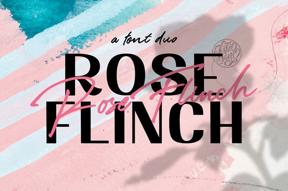 Transform Your Brand with Rose Flinch: A Versatile Font Duo