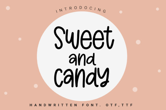 Transform Your Handmade Creations with Sweet and Candy Font